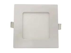 LED panel 24V DC, 6W, Hranatý, 120°